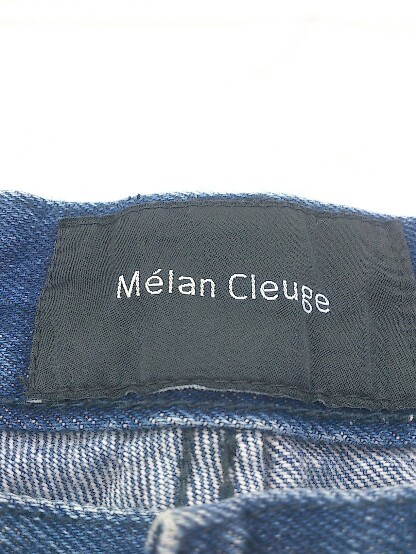 ◇ Melan Cleuge メランクルージュ ジーンズ デニム パンツ インディゴ レディース P_画像4