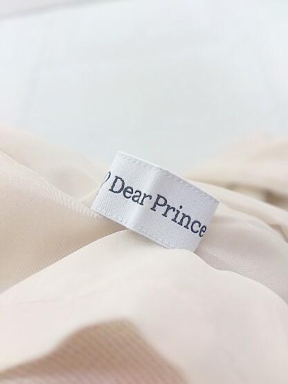 ◇ Dear Princess ディアプリンセス ボタニカル 半袖 ミニ ワンピース ベージュ ホワイト系 レディース P_画像4