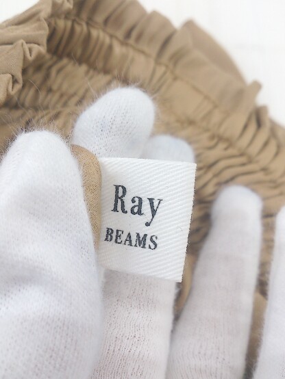 ◇ Ray BEAMS レイ ビームス ウエストゴム パンツ ベージュ レディース P_画像4