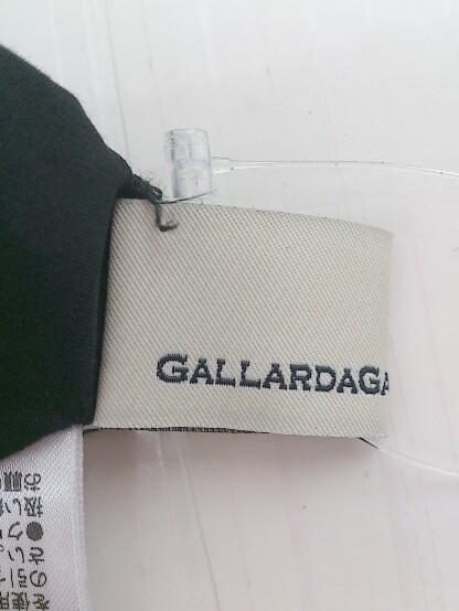 ◇ GALLARDAGALANTE NAVY ロング キャミソール ワンピース サイズF ブラック レディース P_画像4