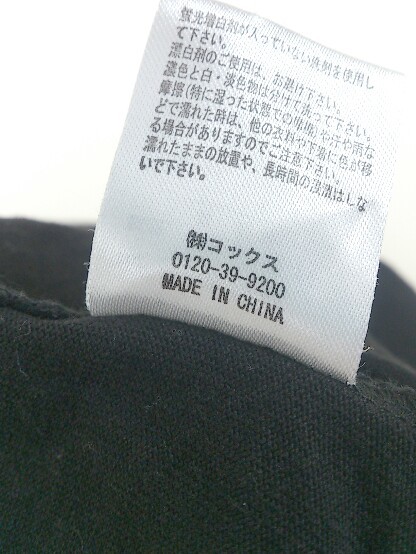 ◇ URBAN ISLAND SOCIETY アーバンアイランドソサエティ ポケット 半袖 Tシャツ カットソー サイズL ブラック レディース P_画像6