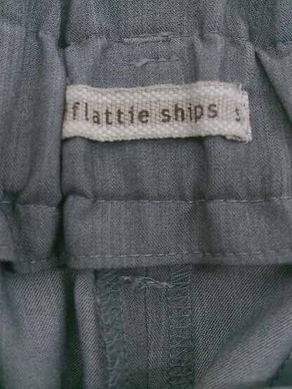 ◇ ◎ liflattie ships リフラティ シップス ウエストゴム パンツ サイズS グレー レディース P_画像4