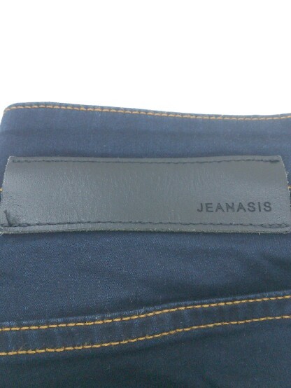 ◇ JEANASIS ジーナシス ストレッチ スキニー パンツ サイズM ネイビー レディース P_画像4