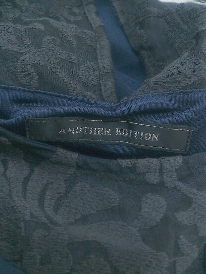 * Another Edition Another Addition вышивка безрукавка Mini One-piece темно-синий черный женский P