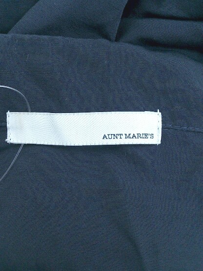 ◇ Aunt Marie's アントマリーズ 七分袖 ジャケット サイズF ネイビー レディース P_画像4