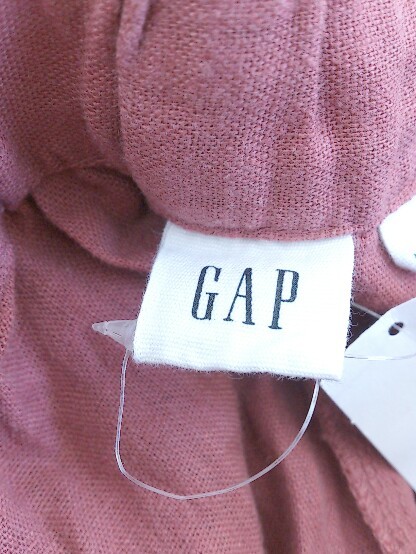 * * * прекрасный товар * GAP Gap linen. талия резина длинный flair юбка размер M розовый серия женский P