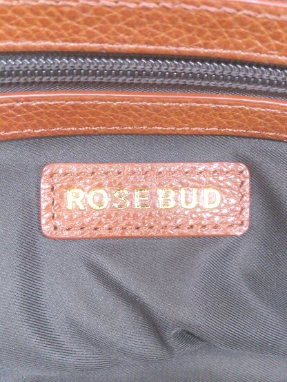 # ROSE BUD Rose Bud 2WAY большая сумка сумка на плечо Brown женский P