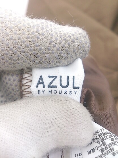 * AZUL BY MOUSSY талия резина взрослый женщина выпадение чувство flair слаксы брюки размер S Brown женский P