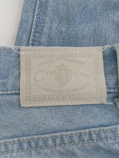 ◇ CIMARRON シマロン カットオフ ジーンズ デニム パンツ サイズS ブルー レディース P_画像4