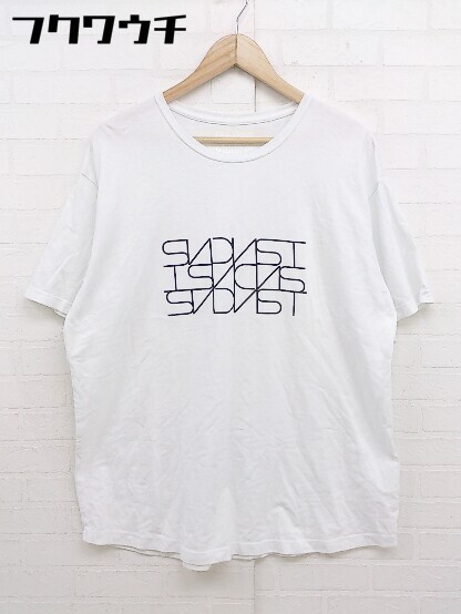 ◇ SANDINIST MFG 半袖 Tシャツ カットソー サイズM ホワイト メンズ_画像1