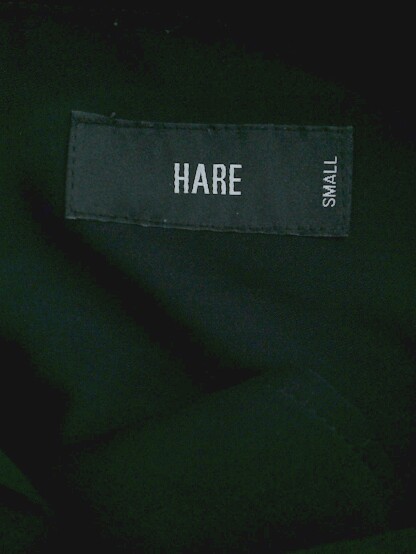 * HARE Hare . воротник открытый цвет рубашка с длинным рукавом размер S черный мужской P