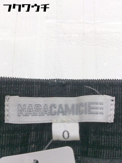 ◇ NARA CAMICIE ナラカミーチェ パンツ サイズ0 ブラック レディース_画像4