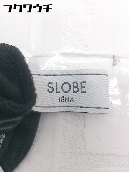 ◇ SLOBE IENA スローブ イエナ ウエストゴム ワイド パンツ ブラック レディースの画像4