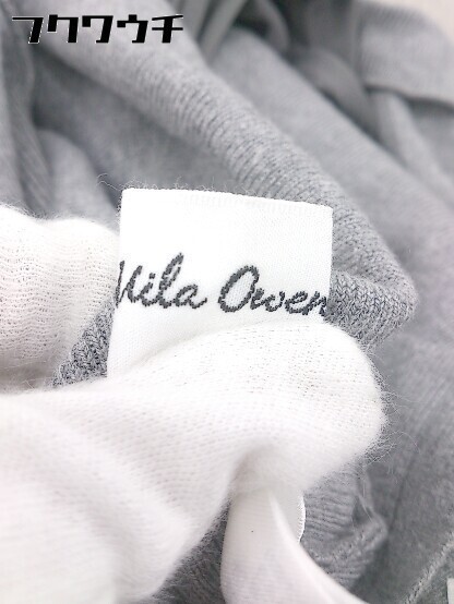 ◇ Mila Owen ミラ オーウェン 半袖 ニット オールインワン サイズF グレー レディース_画像4