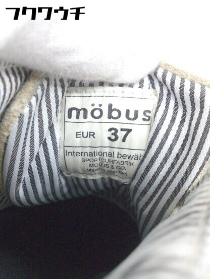 ◇ mobus モーブス スニーカー シューズ サイズ37 ベージュ レディース_画像6