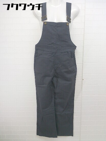 * archivesarusi-vu stretch overall charcoal gray lady's 