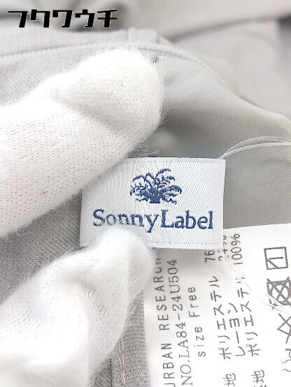 ◇ Sonny Label サニーレーベル URBAN RESEARCH ノースリーブ サロペット サイズF グレー レディースの画像4