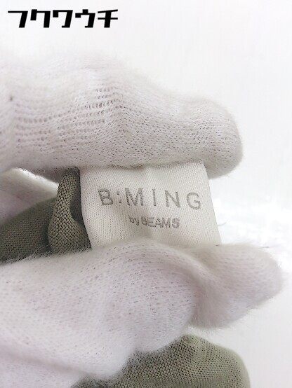 ◇ B:MING by BEAMS ビーミング by ビームス ロング セットアップ 上下 サイズS カーキ系 レディース_画像6