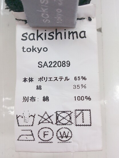 ◇ sakishimatokyo 切替 レース ロールアップ ノースリーブ オールインワン ブラック レディース Pの画像5