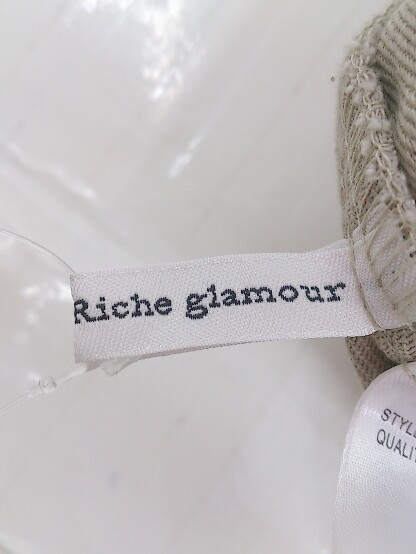 ◇ riche glamour リシェグラマー オーバーオール サロペット サイズM ベージュ レディース P_画像4