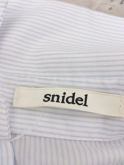 * snidel Snidel switch no sleeve Mini One-piece size 0 black lady's 