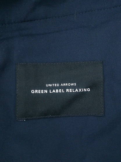 ◇ UNITED ARROWS　green label relaxing　 1B 長袖 テーラード ジャケット 40 ネイビー レディース_画像4