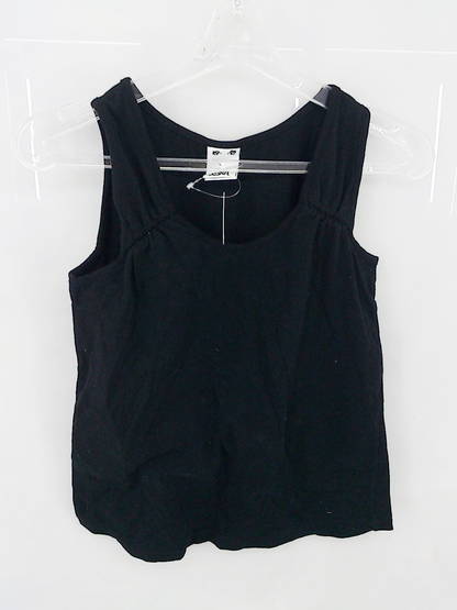 * X-girl X-girl no sleeve cut and sewn tank top size 2 black lady's 
