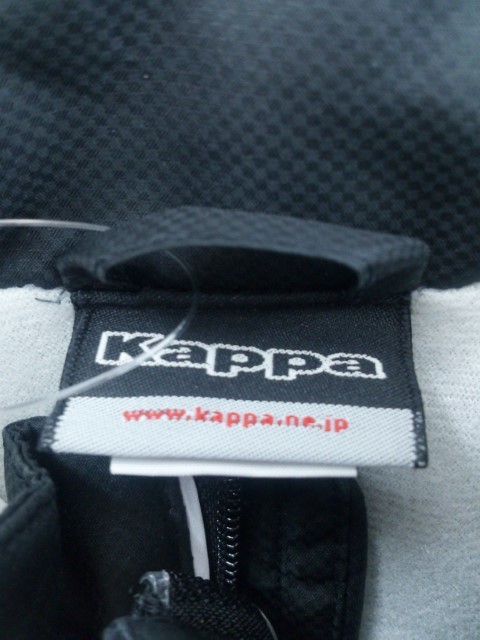◇ KAPPA カッパ キッズ 子供服 長袖 ウィンドブレーカー ジップアップ ジャケット サイズ160 ブラック メンズ_画像4