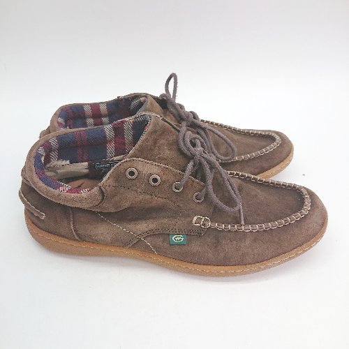 * hawkins traveller Hawkins tiger bela- shoes cord casual plain walking shoes size 25.5 Brown men's E