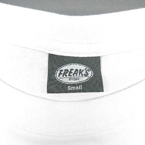 ◇ freak's store Disneyコラボ ミッキー カジュアル クルーネック 半袖 Ｔシャツ サイズS ホワイト メンズ E_画像4