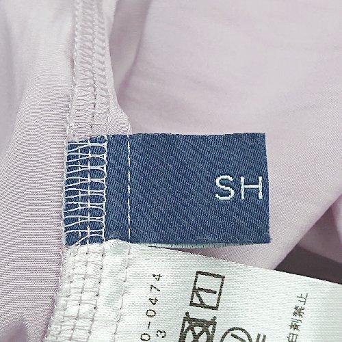 ◇ SHIPS シップス Uネック ボタン 薄手 シンプル オシャレ かわいい 長袖 ブラウス 表記なし ピンク レディース E_画像4