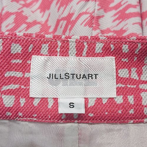 ◇ JILLSTUART カジュアル 千鳥格子 派手色 総柄 ミニ ショートパンツ サイズS ピンク/グレー レディース E_画像3