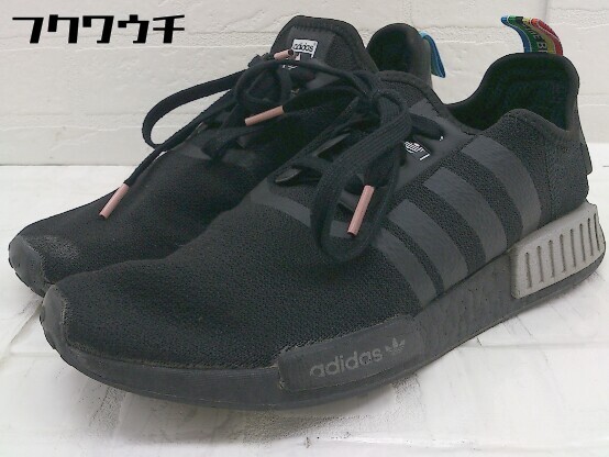 ◇ adidas アディダス NMD_R1 CORE Q47261 スニーカー シューズ サイズ25.5ｃｍ ブラック メンズ_画像1