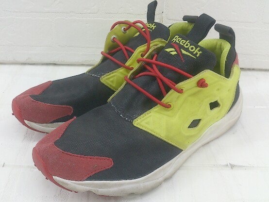 ◇ Reebok EG1764 FURYLITE スニーカー シューズ サイズ25.5cm ブラック メンズ P_画像1