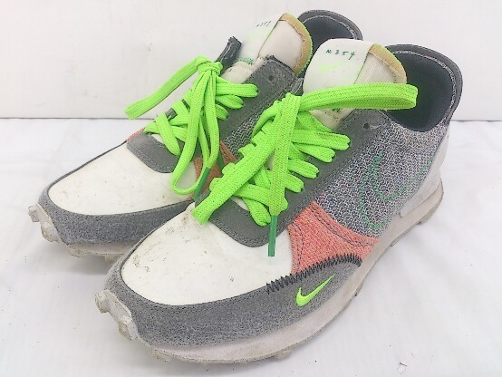 ◇ NIKE DBREAK-TYPE db4636-022 スニーカー シューズ サイズ25ｃｍ グレー ホワイト メンズの画像1