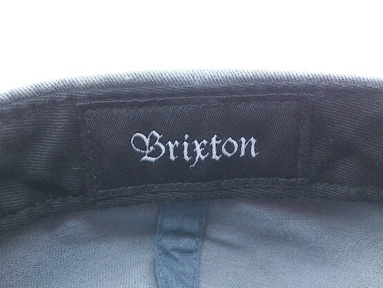 ◇ BRIXTON ブリクストン キャップ 帽子 グレー メンズ P_画像5