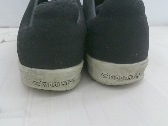 * MoonStar moon Star 810S KITCHE FS slip-on shoes shoes size 25cmEE black men's P