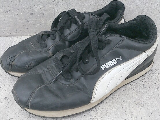 * Puma Puma 360914-01 TURIN BG sneakers shoes 23.5cm black lady's 