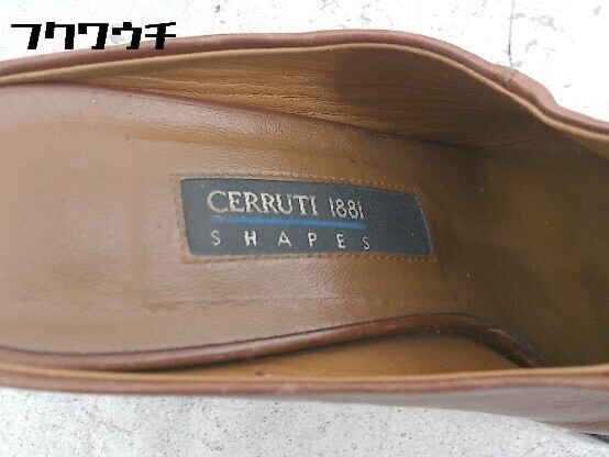 ◇ CERRUTI ячейка ...  плоский   обувь    размер  35.5  коричневый   женский 