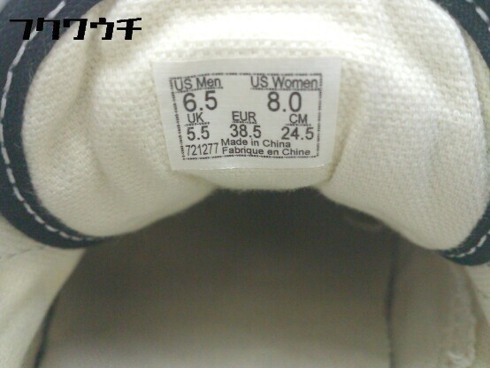 ◇ VANS バンズ オールドスクール スニーカー シューズ サイズ24.5cm ブラック ホワイト レディース_画像8