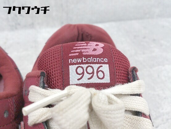 ◇ New Balance ニューバランス WR996SKH スニーカー シューズ サイズ24cm レッド系 レディース_画像4