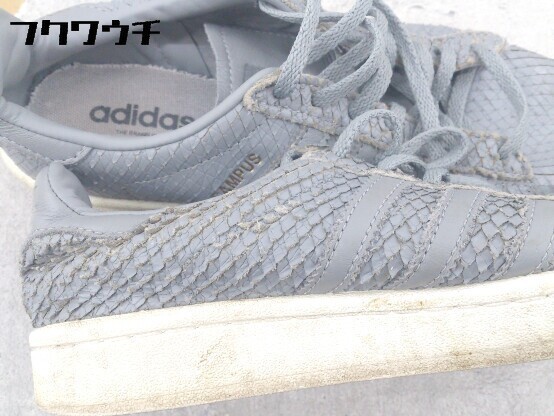 ◇ adidas アディダス CAMPUS W BY9837 スニーカー シューズ サイズ23cm グレー系 レディース_画像6