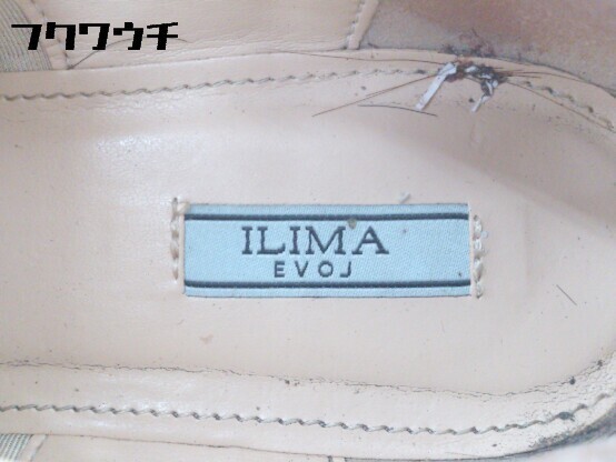 * ILIMA thickness bottom stitch shoes size 23 ivory lady's 