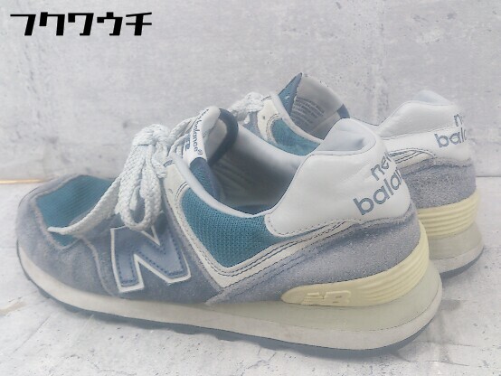 ◇ New Balance ニューバランス ML574VN スニーカー シューズ サイズ25.5cm ブルー系 レディース_画像3