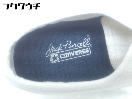 ■ CONVERSE コンバース 1R193 JACK PURCELL スニーカー シューズ サイズ24.5cm ホワイト レディース_画像4