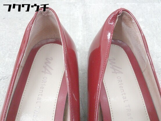◇ Oriental Traffic オリエンタルトラフィック ヒール パンプス サイズ36 レッド系 レディース_画像9