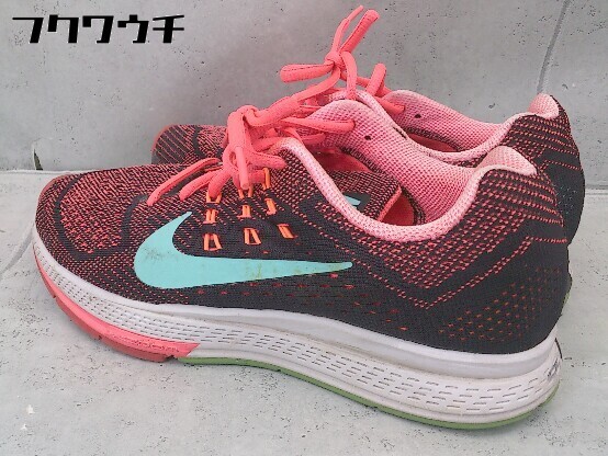 ◇ NIKE ナイキ 683737-600 NIKE AIR ZOOM STRUCTURE 18 スニーカー シューズ サイズ23.5cm ピンク系 レディース_画像3