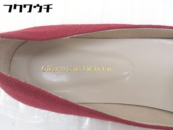# * Oriental Trafficolientaru traffic pumps shoes size 38 red lady's 