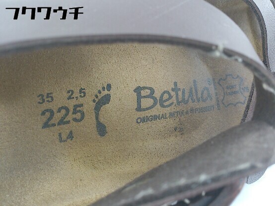 ◇ Betula ベチュラ サンダル サイズ22.5 ブラウン レディース_画像4