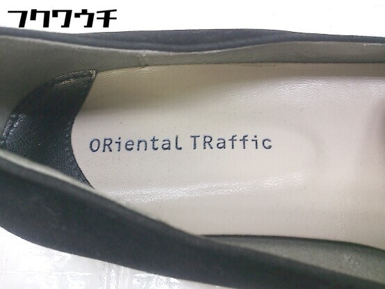 ◇ Oriental Traffic オリエンタルトラフィック タッセル オペラ シューズ サイズ40 ブラック レディース_画像4